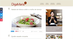 Desktop Screenshot of digamaria.com.br